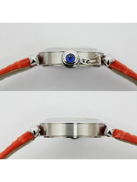 Cartier Miss Pasha Silver Dial SS Quartz Watch Polished main image 6
